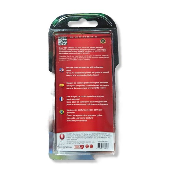 Singer Sew Easy Foot with Ruler - Picture 2 of 2